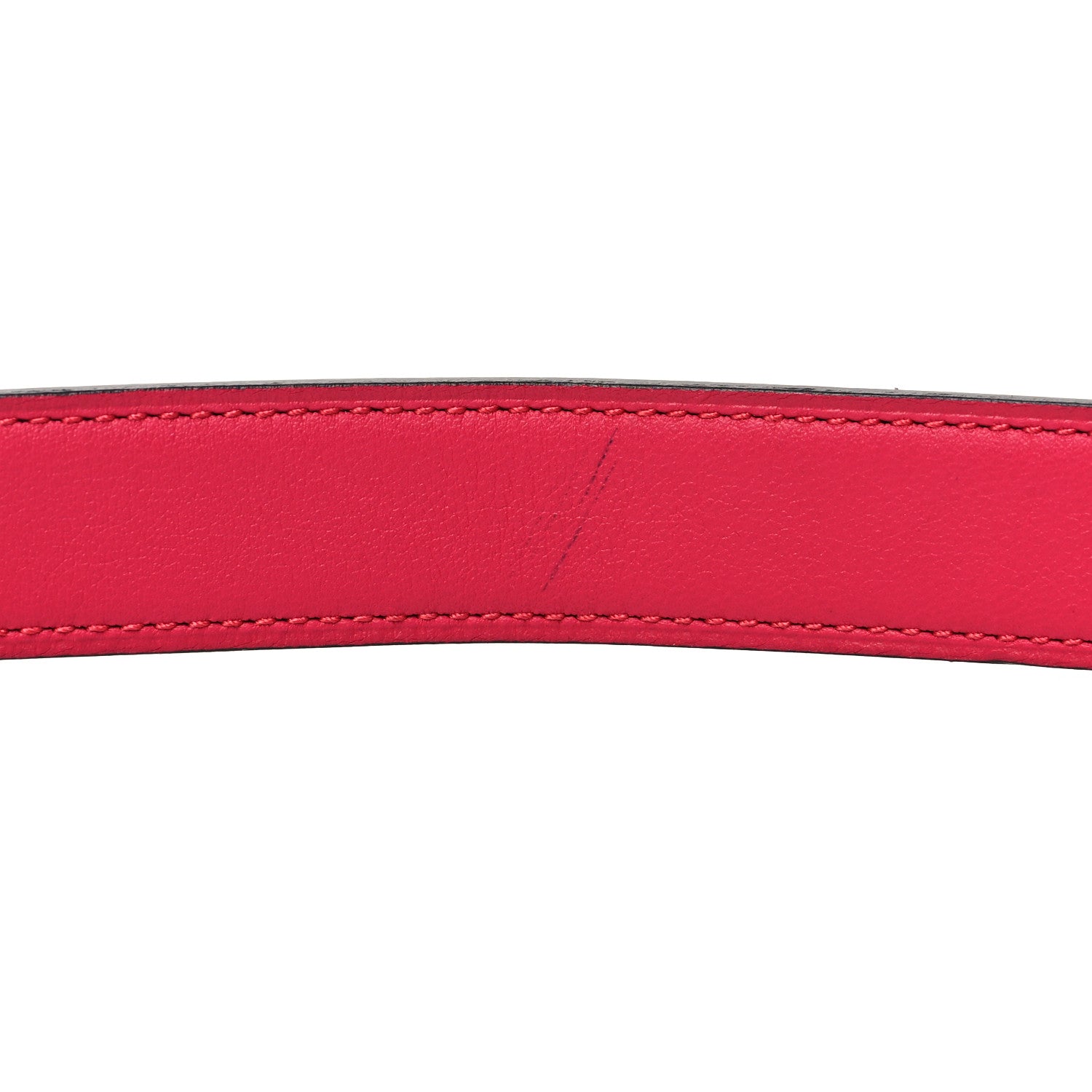 Hermes Swift Epsom 24mm Mini Constance H Belt 90 Rouge Tomate Rose Confetti 6 of 6