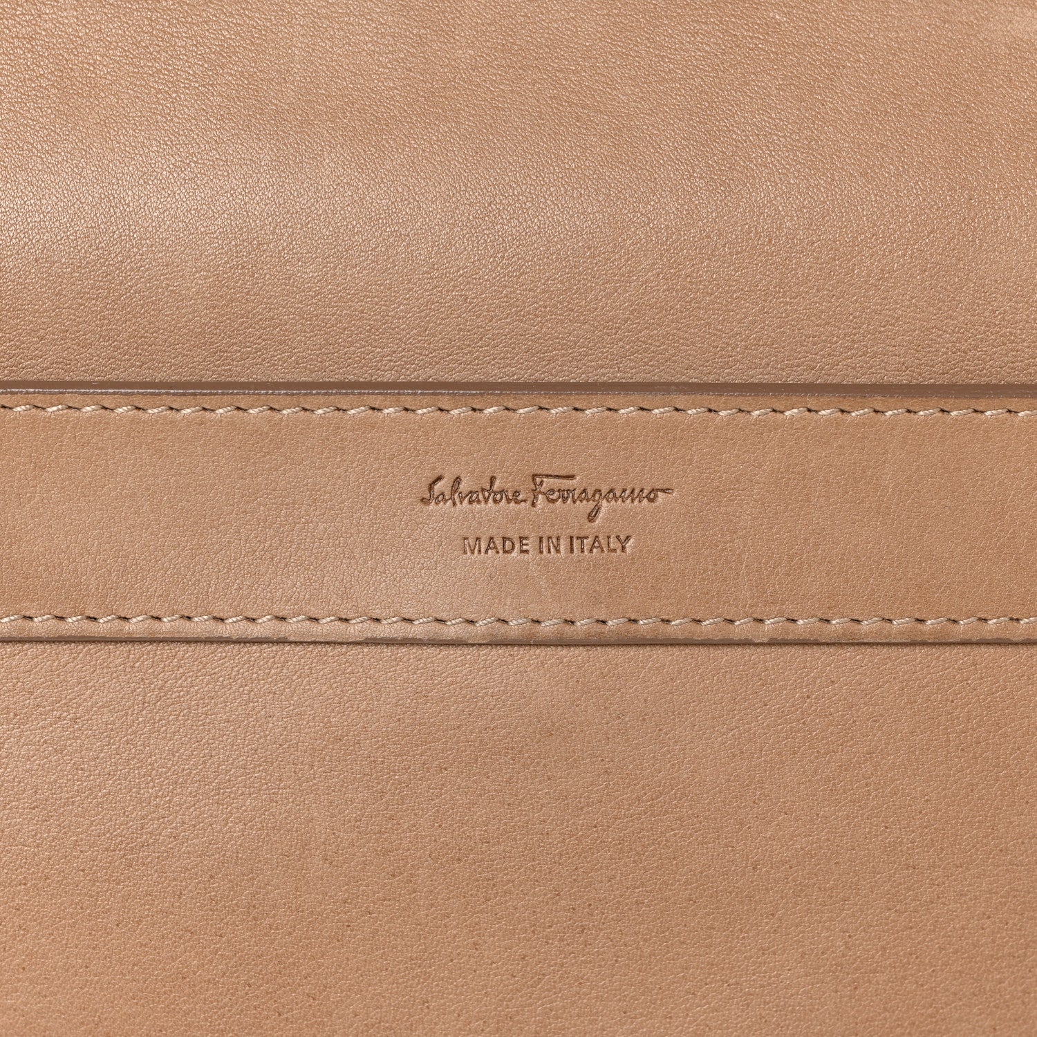 Salvatore Ferragamo Calfskin Suzanna Satchel Yuta 18 of 23