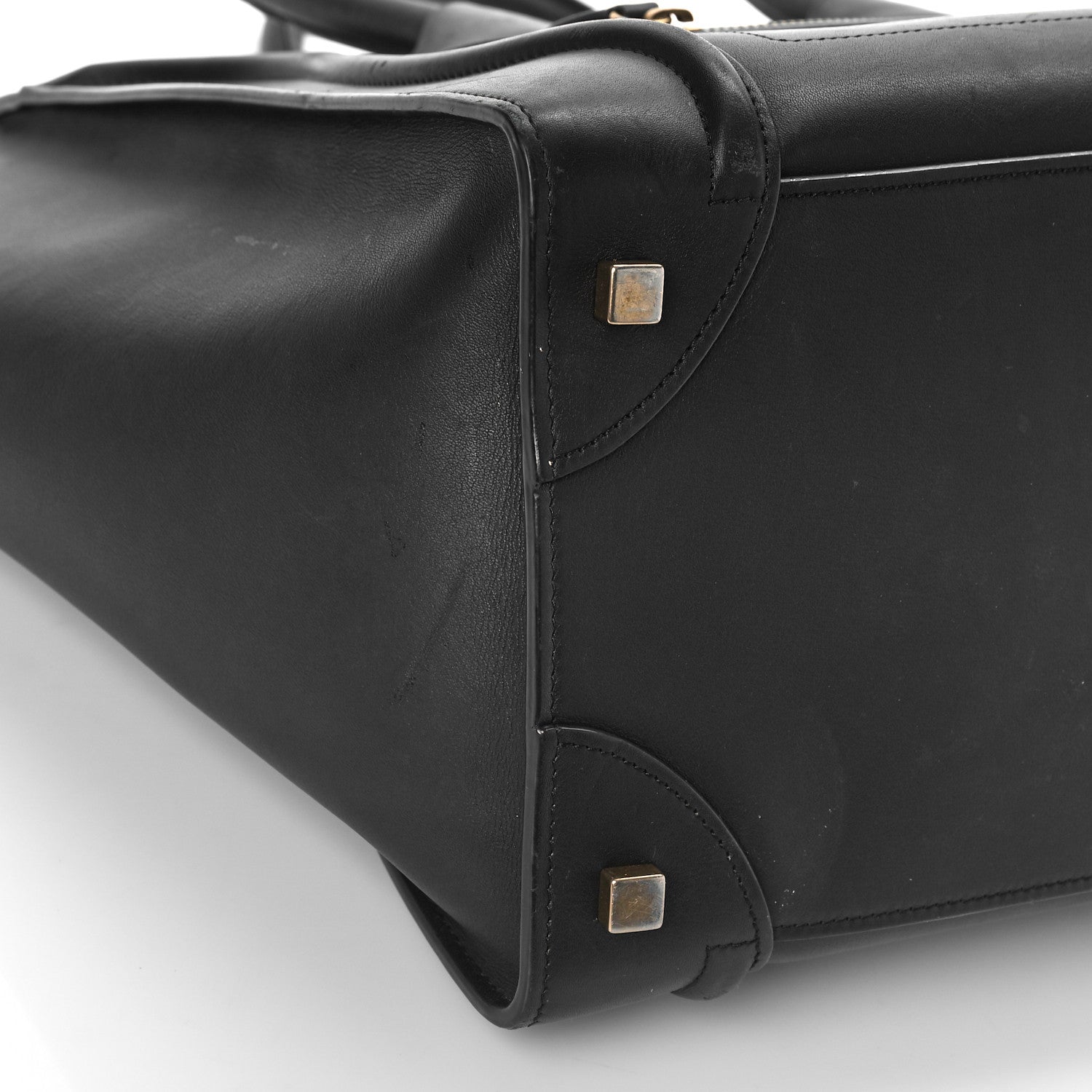 Celine Smooth Calfskin Mini Luggage Black 7 of 13