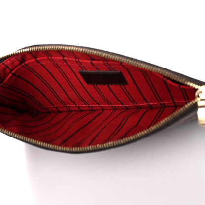 Louis Vuitton Damier Ebene Neverfull MM GM Pochette 5 of 9