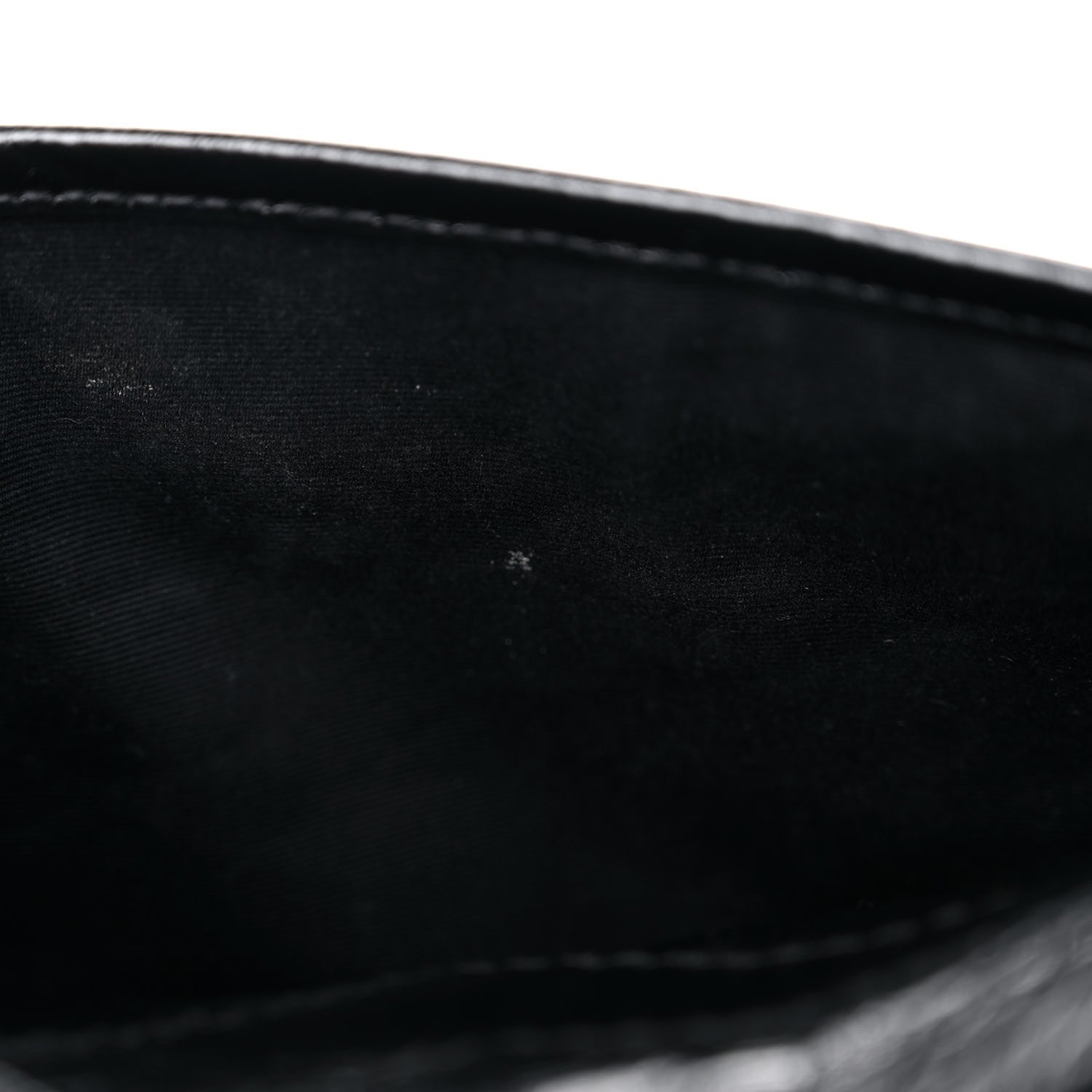 Saint Laurent Crinkled Calfskin Matelasse Monogram Medium Niki Chain Satchel Black 13 of 13