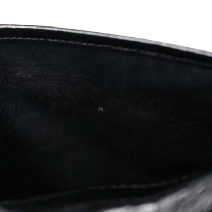 Saint Laurent Crinkled Calfskin Matelasse Monogram Medium Niki Chain Satchel Black 13 of 13