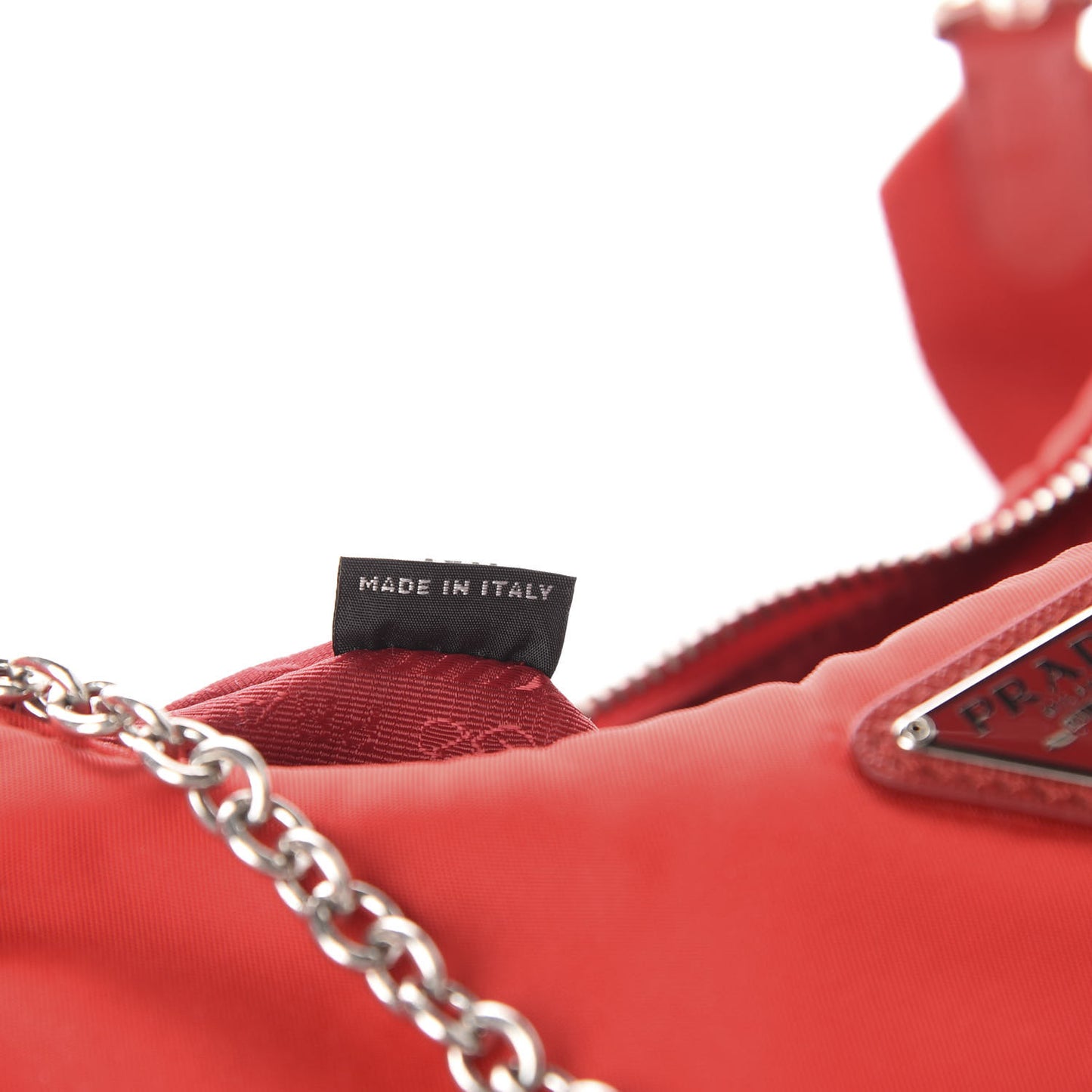 Nylon Re-Edition 2005 Shoulder Bag Rosso