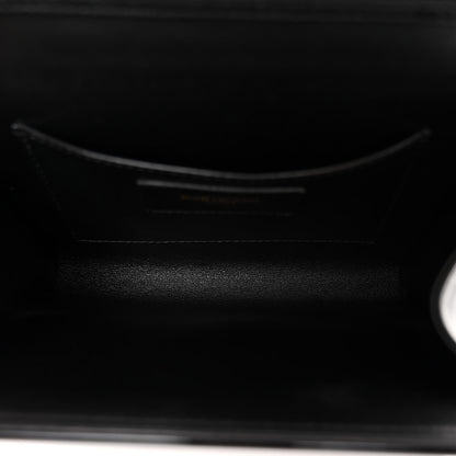 Saint Laurent Plexiglass Monogram Vicky Minaudiere Clutch Black 5 of 9