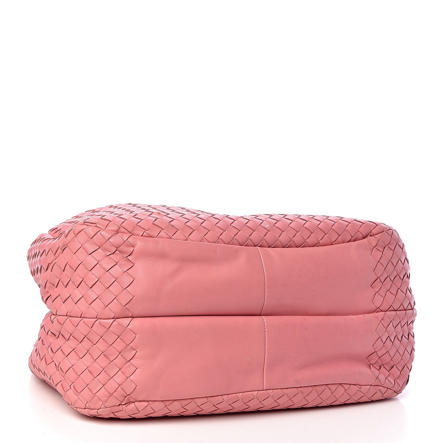 Nappa Intrecciato Medium Campana Petal Pink