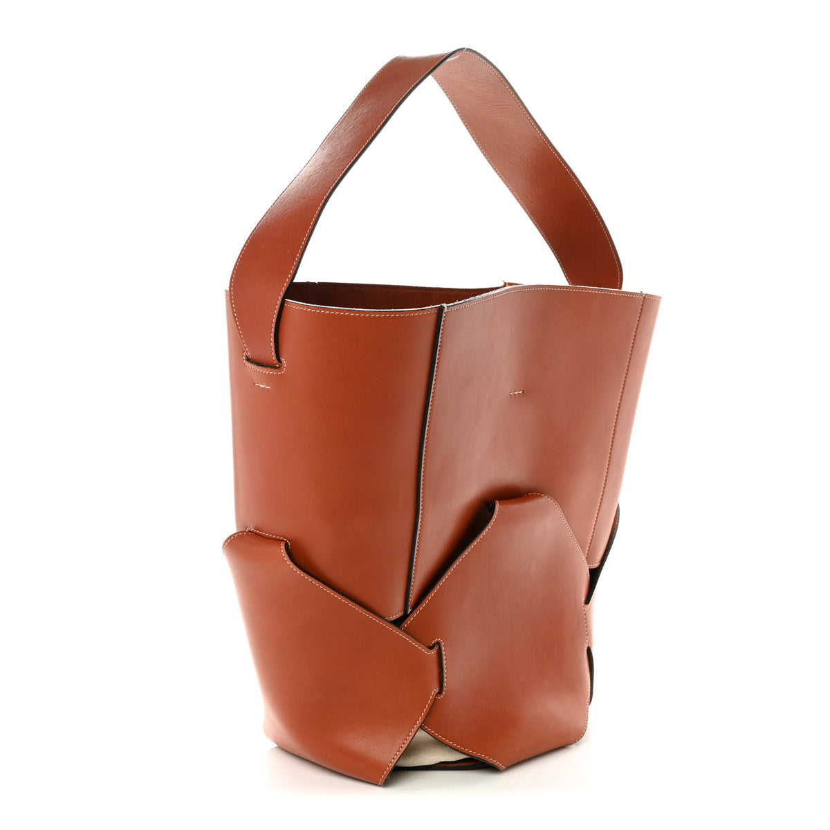 Celine Natural Calfskin Large Holdall Shoulder Bag Brick 4 of 11