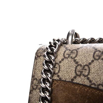Gucci GG Supreme Monogram Medium Dionysus Shoulder Bag Taupe 12 of 12