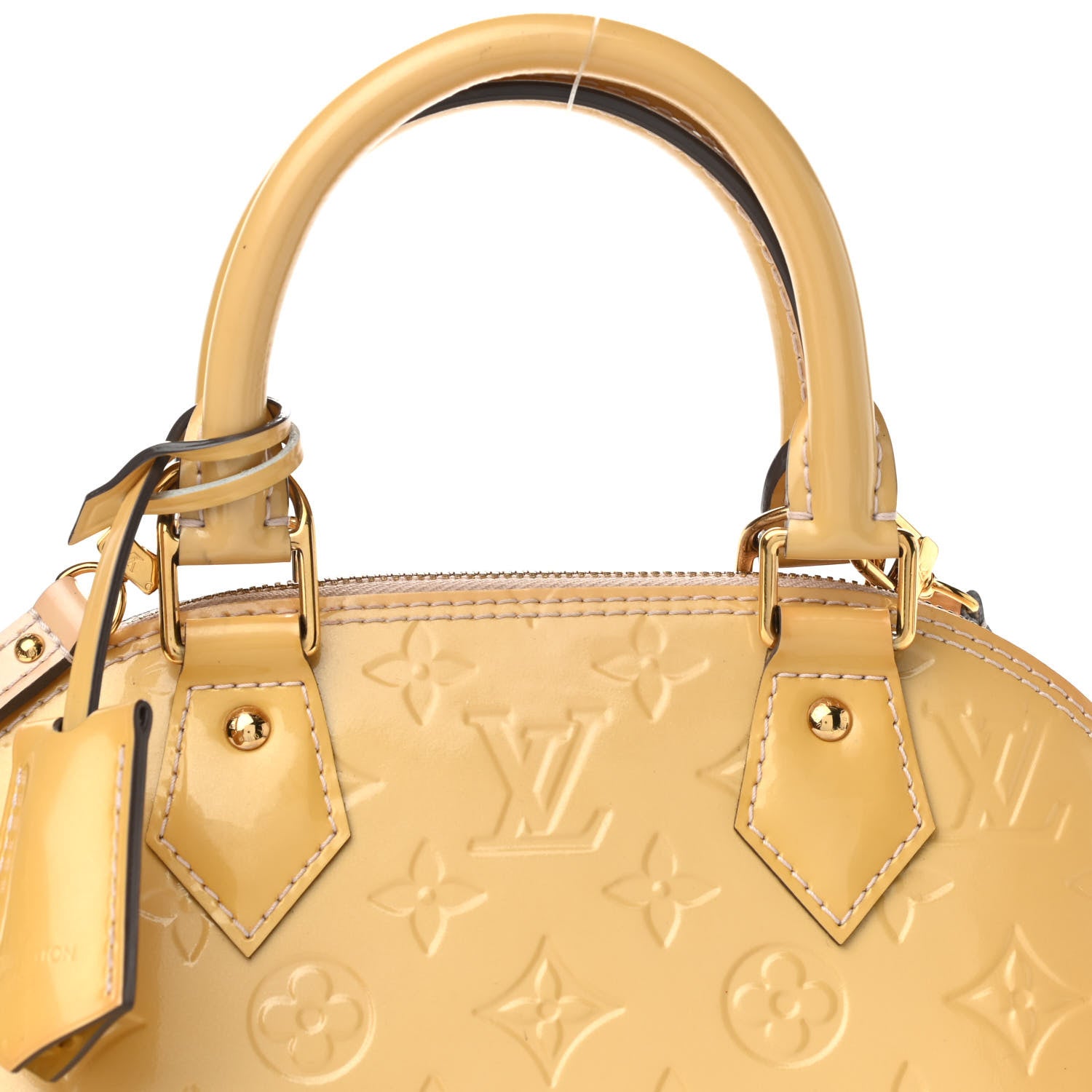 Louis Vuitton Vernis Alma BB Dune 6 of 9