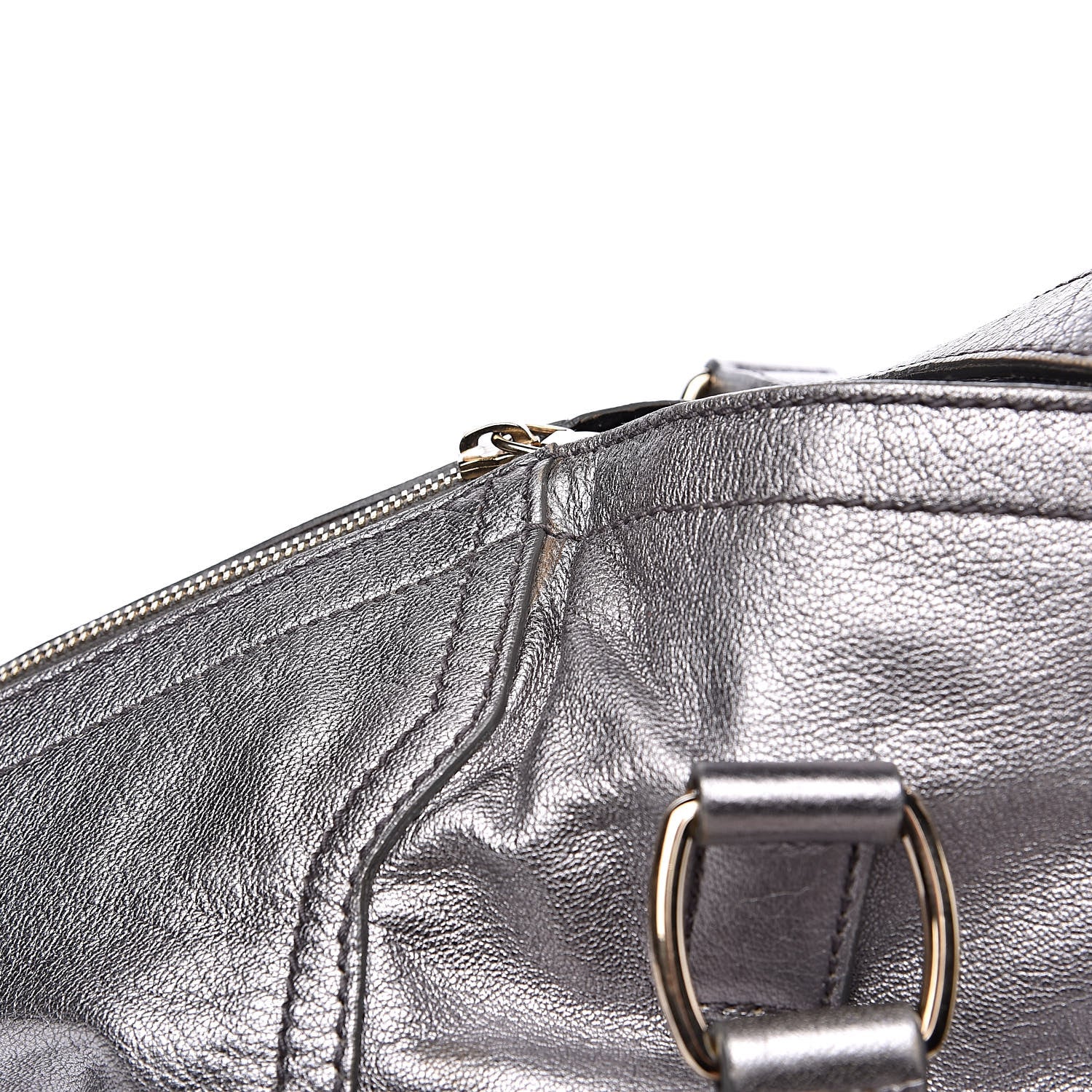 Saint Laurent Calfskin Small Downtown Silver 16 of 16