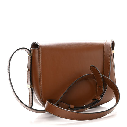 Jimmy Choo Calfskin Varenne Shoulder Bag Small Dark Tan 3 of 11