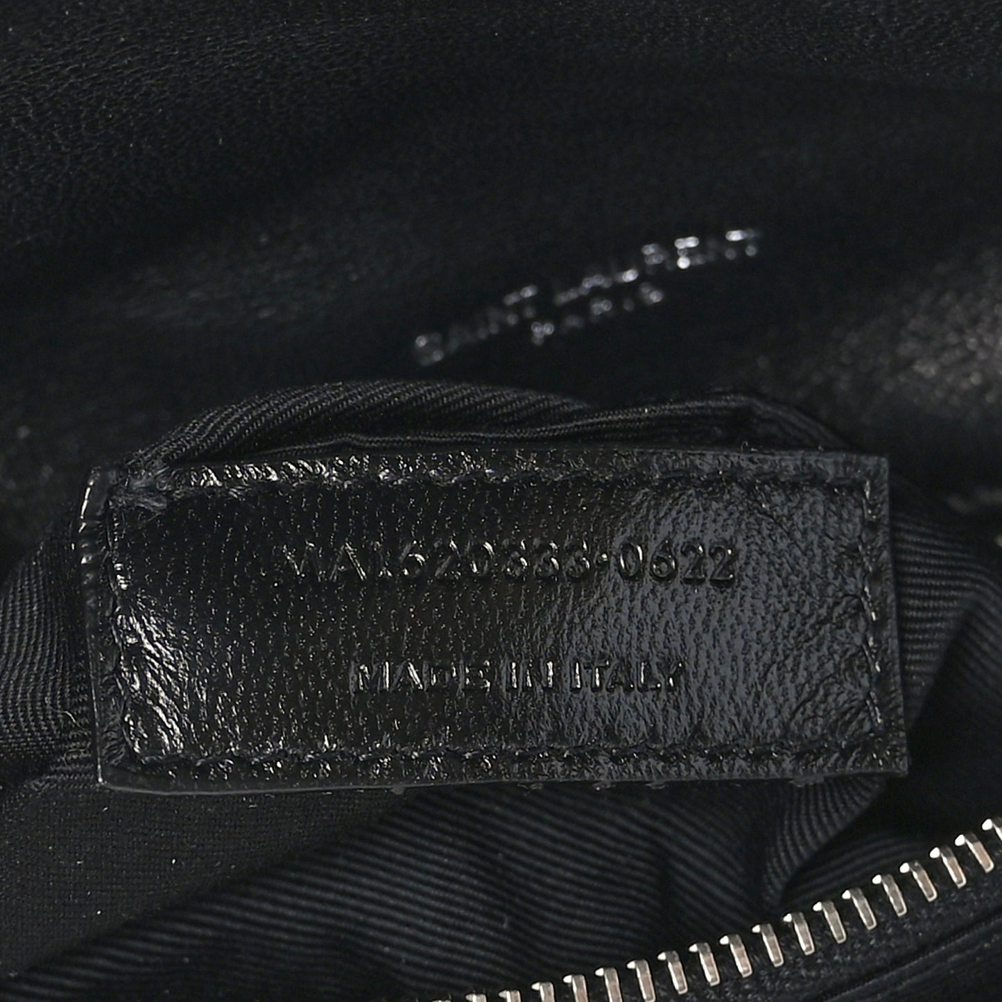 Lambskin Quilted Toy Loulou Puffer Monogram Chain Satchel Black