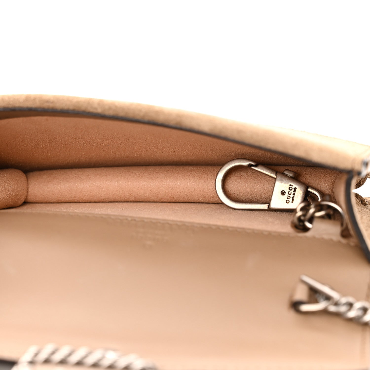 Gucci GG Supreme Monogram Super Mini Dionysus Shoulder Bag Taupe 5 of 11