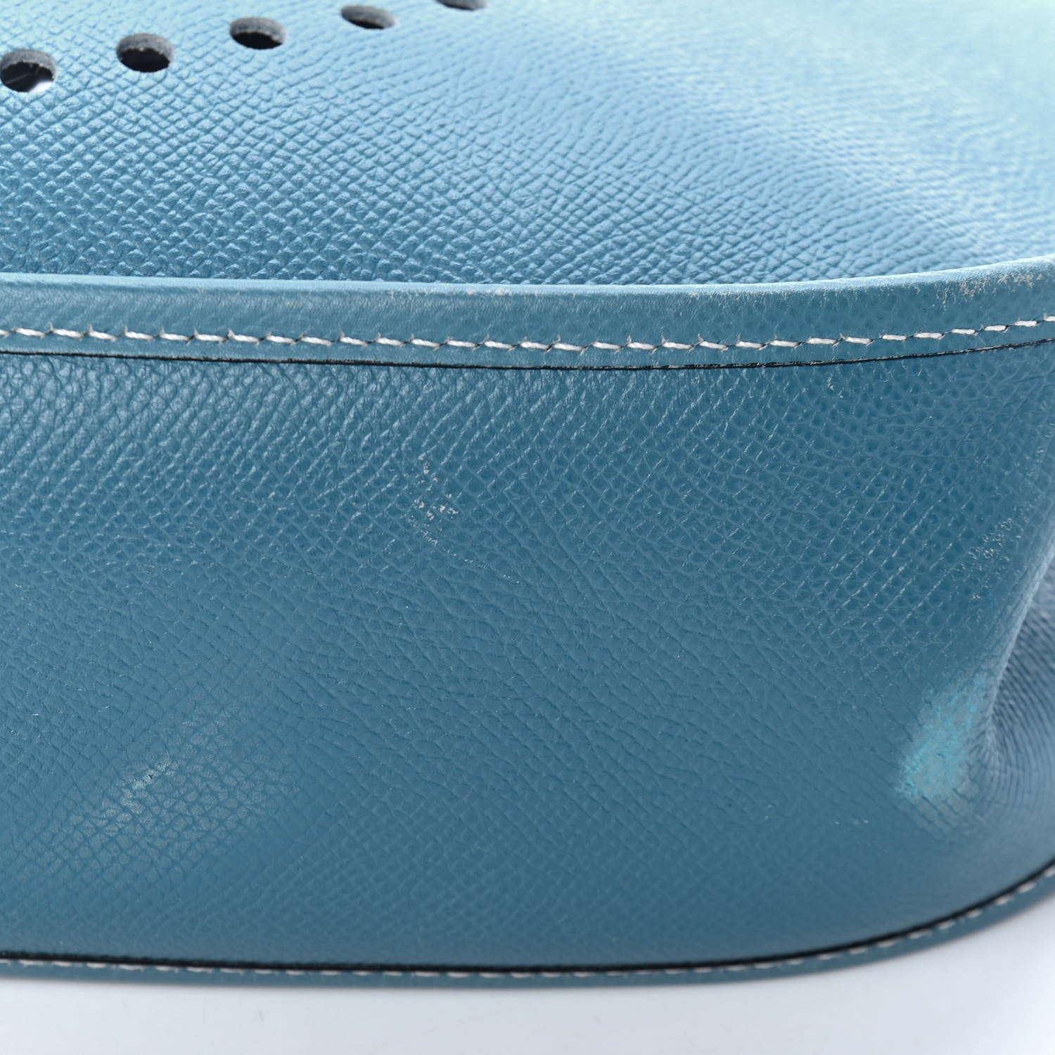 Hermes Epsom Evelyne GM Blue Jean 8 of 12