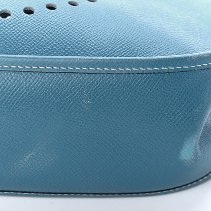 Hermes Epsom Evelyne GM Blue Jean 8 of 12