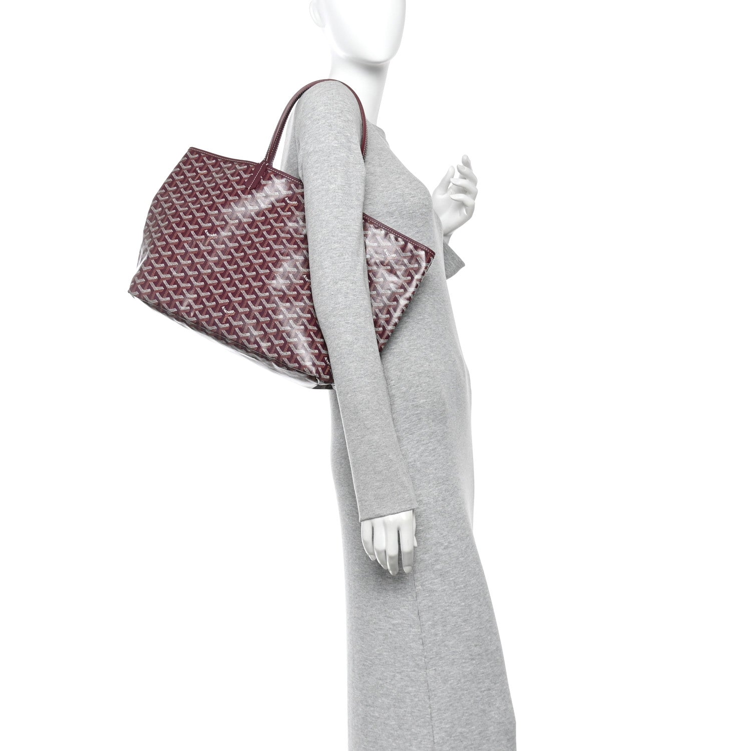 Goyard Goyardine Saint Louis PM Bordeaux 2 of 11