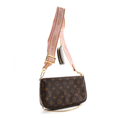 Louis Vuitton Monogram Multi Pochette Accessories Rose Clair 2 of 9