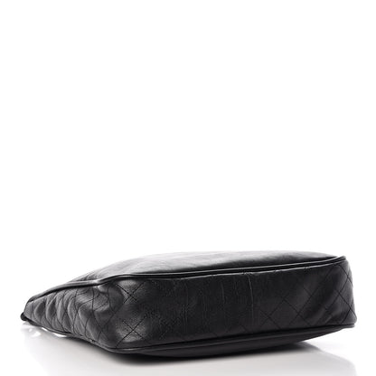 Chanel Calfskin Stitched Hobo Black 4 of 7