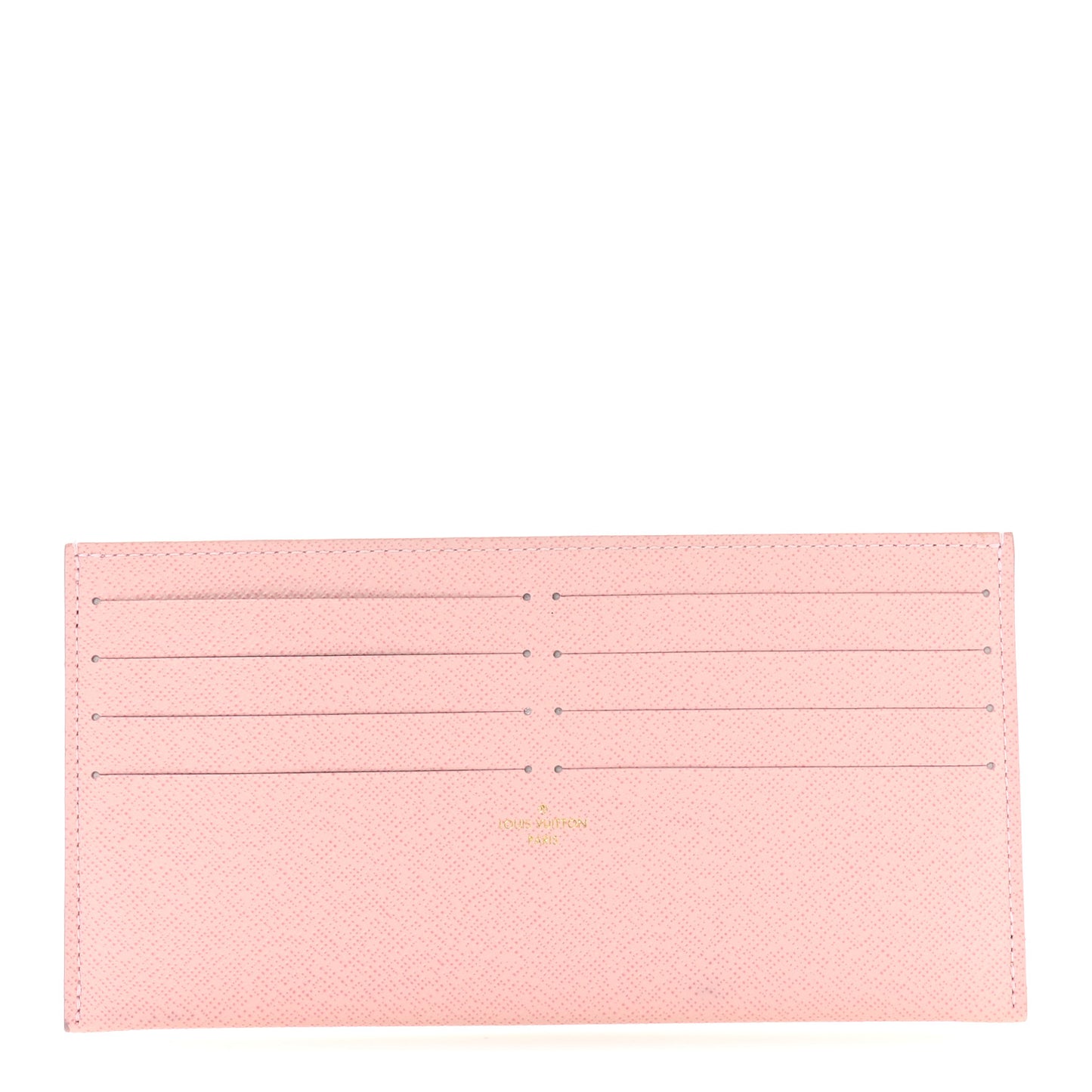 Calfskin Felicie Card Holder Insert Rose Ballerine