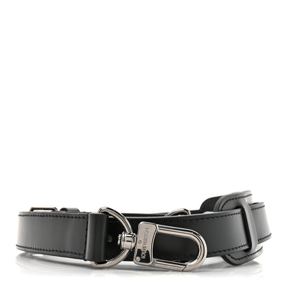 Louis Vuitton Calfskin Keepall Bandouliere Adjustable Shoulder Strap Black 1 of 4