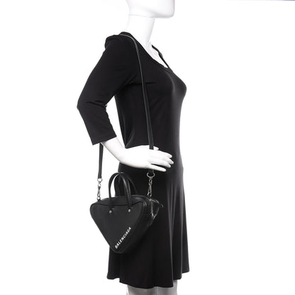 Balenciaga Calfskin XS Triangle Duffle Black 2 of 9