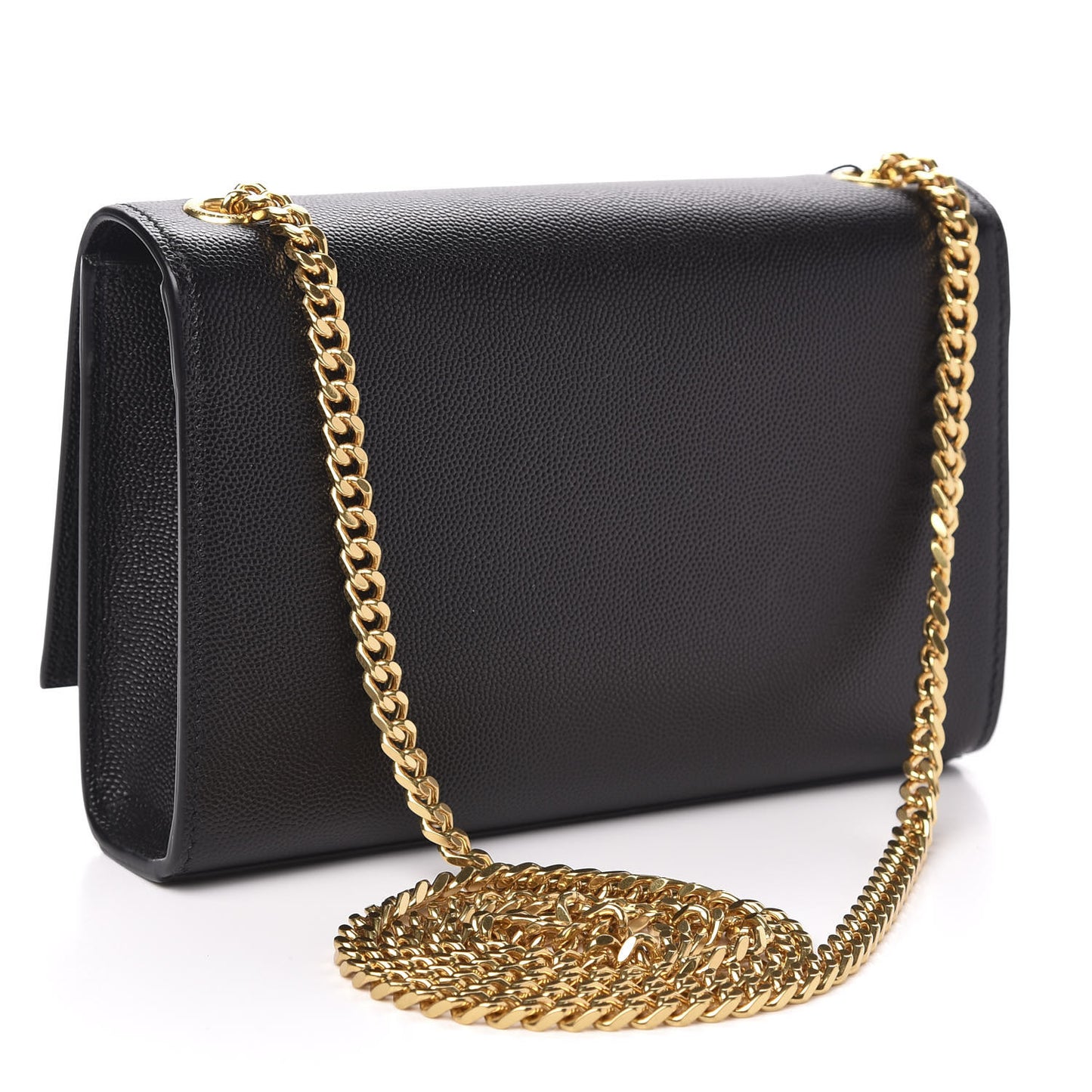 Grain De Poudre Small Monogram Kate Satchel Black