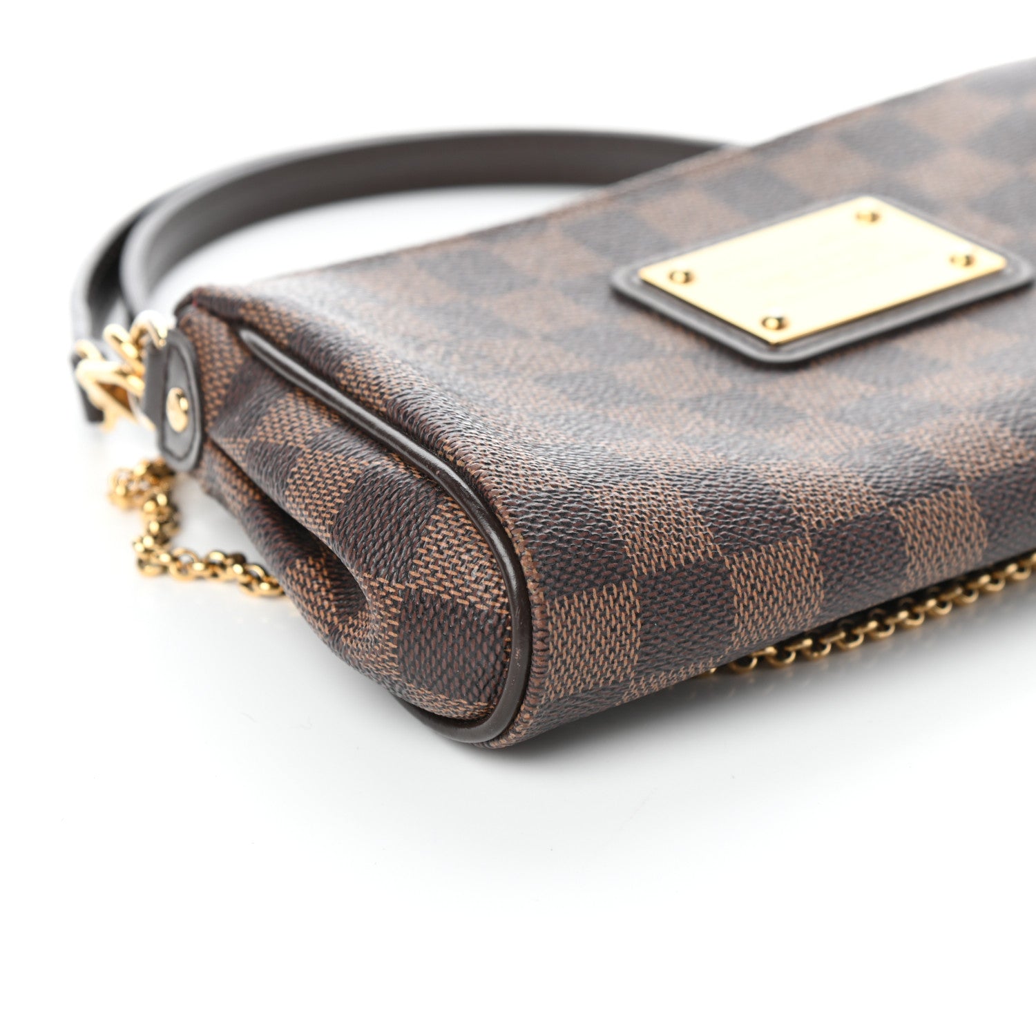 Louis Vuitton Damier Ebene Eva Clutch 9 of 10