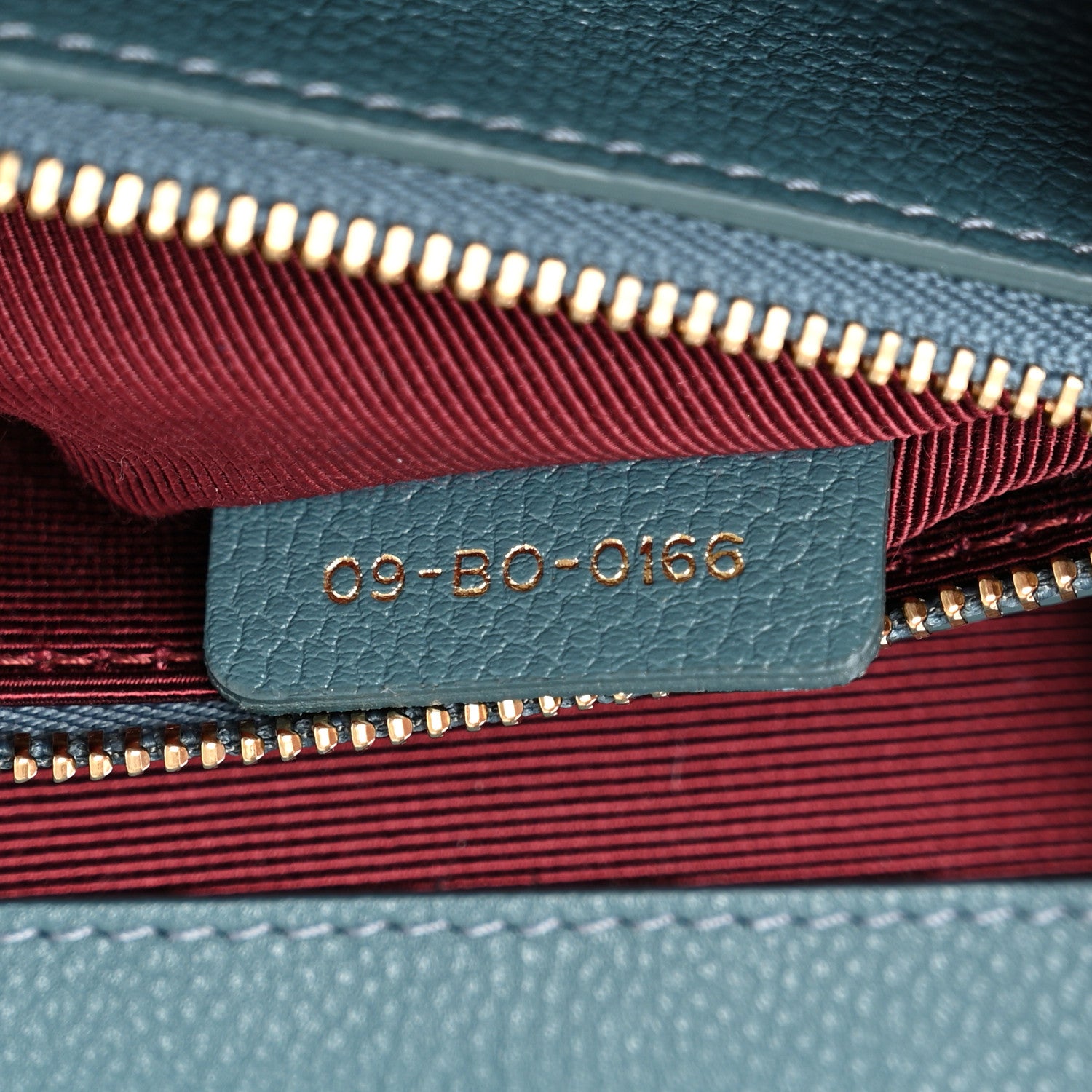 Christian Dior Grained Calfskin Diorama Satchel Agave Green 8 of 12