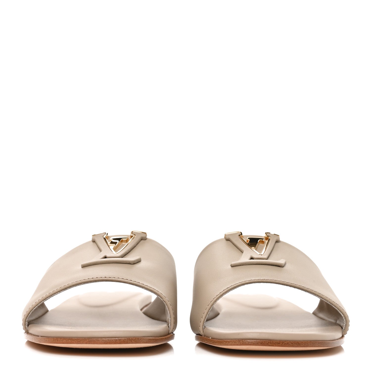 Louis Vuitton LV Mare Flat Mule Sandals 38 Pebble 2 of 9