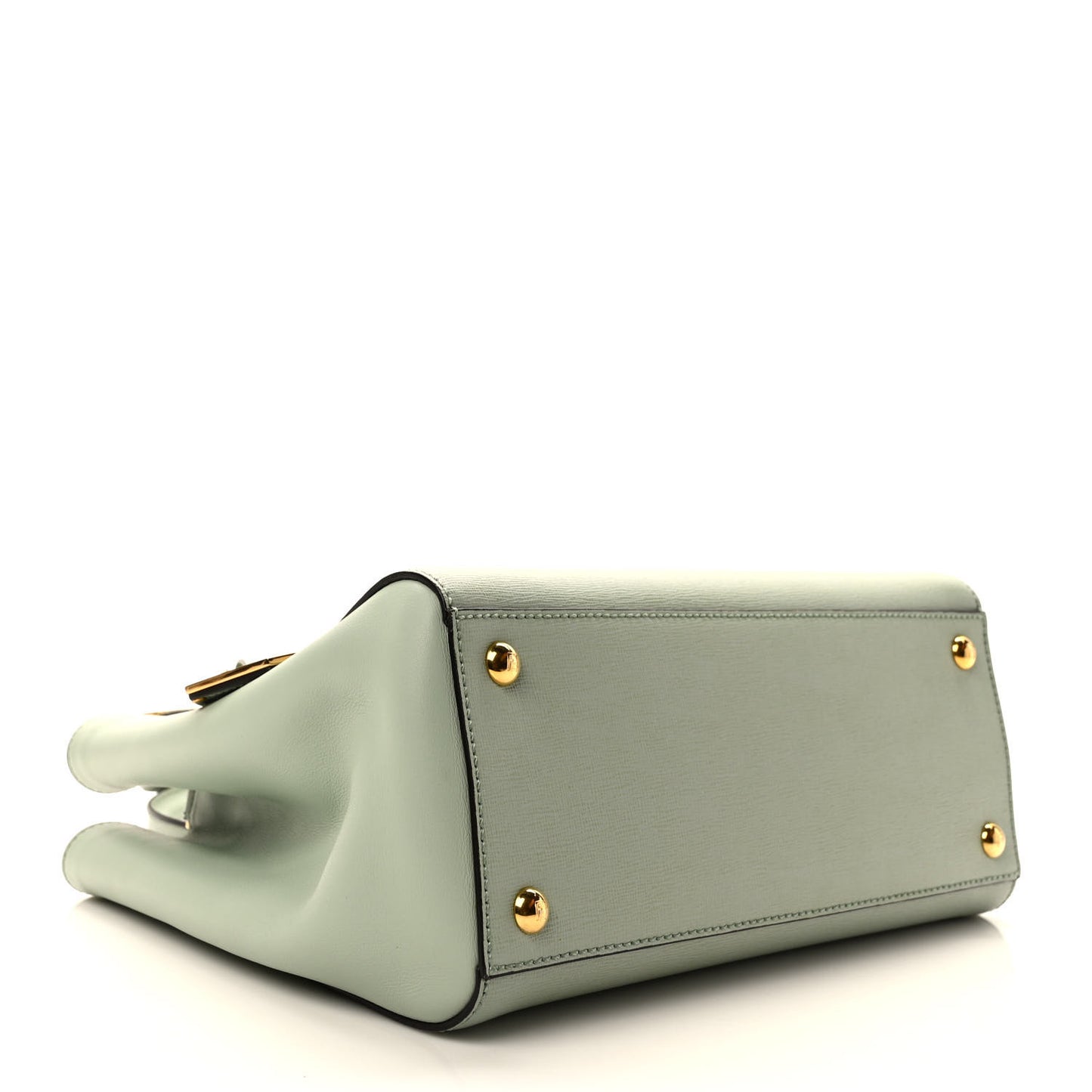 Vitello Elite Flamingo Petite 2Jours Tote Green