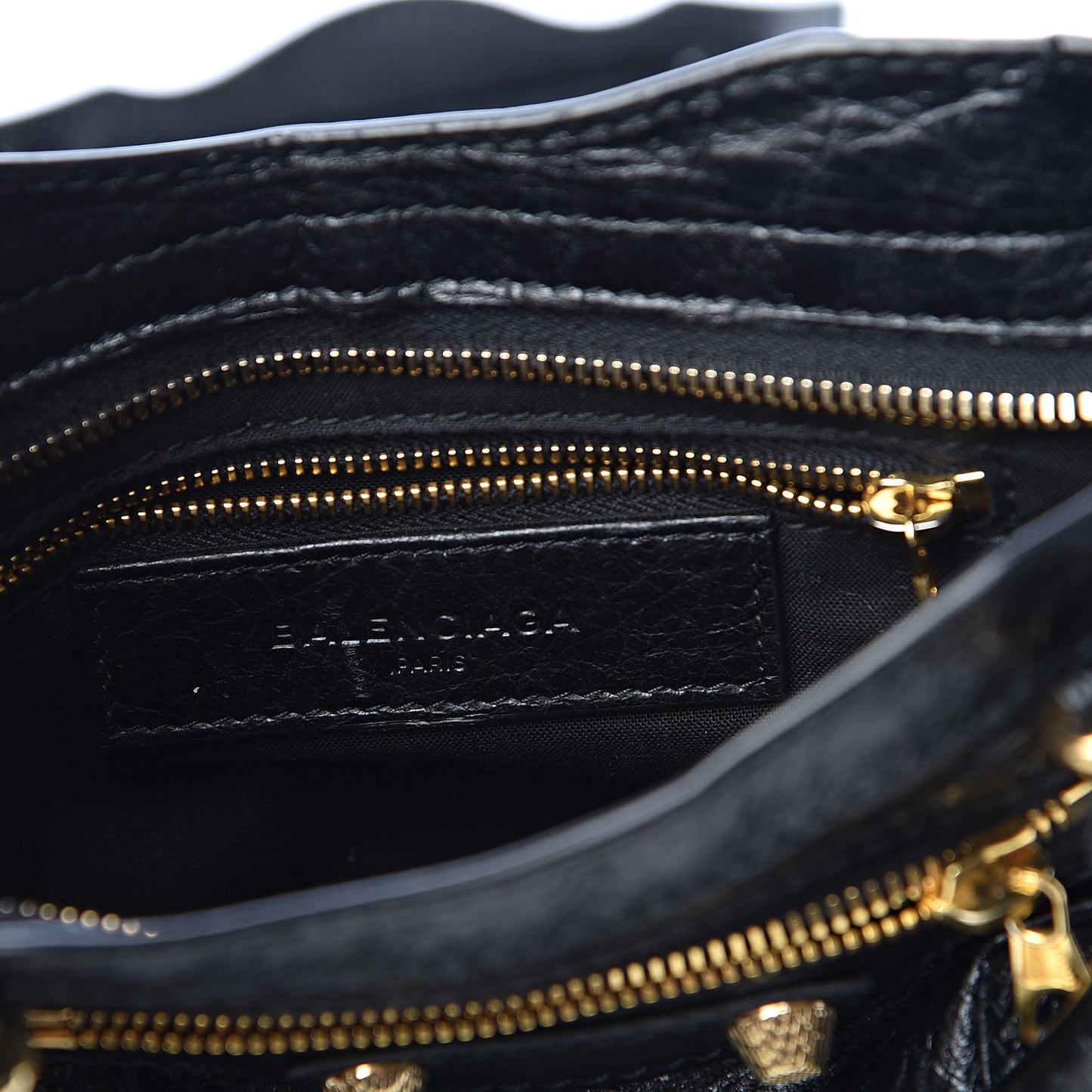 Agneau Giant 12 Gold Hardware Mini City Black