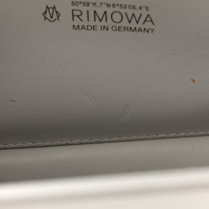 Rimowa Gloss Polycarbonate Personal Cross-Body Bag White Grey 10 of 17