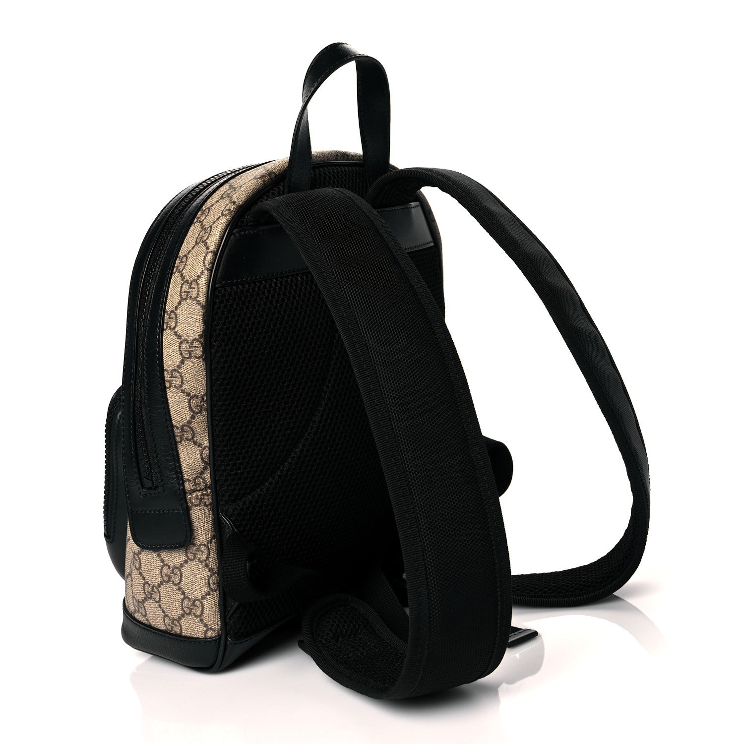 Gucci GG Supreme Monogram Small Eden Day Backpack Black 2 of 10