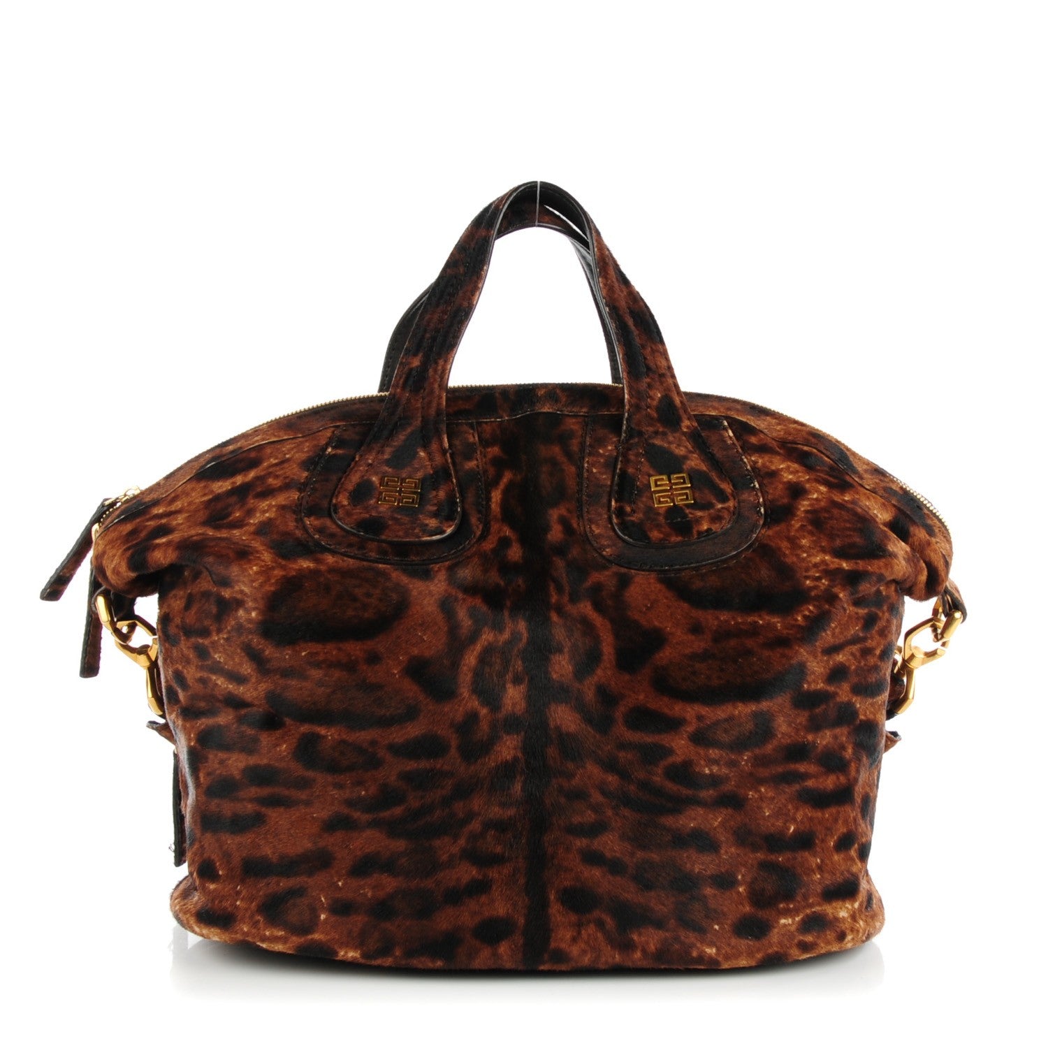 Givenchy Calf Hair Leopard Print Medium Nightingale 1 of 8