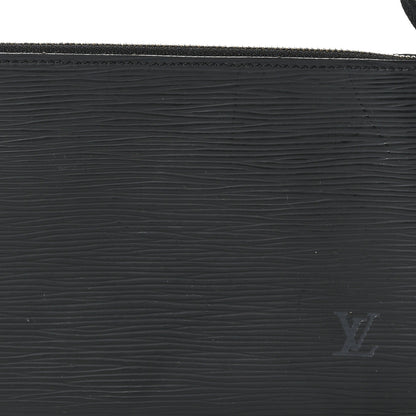 Louis Vuitton Epi Pochette Accessories 24 Black 8 of 10