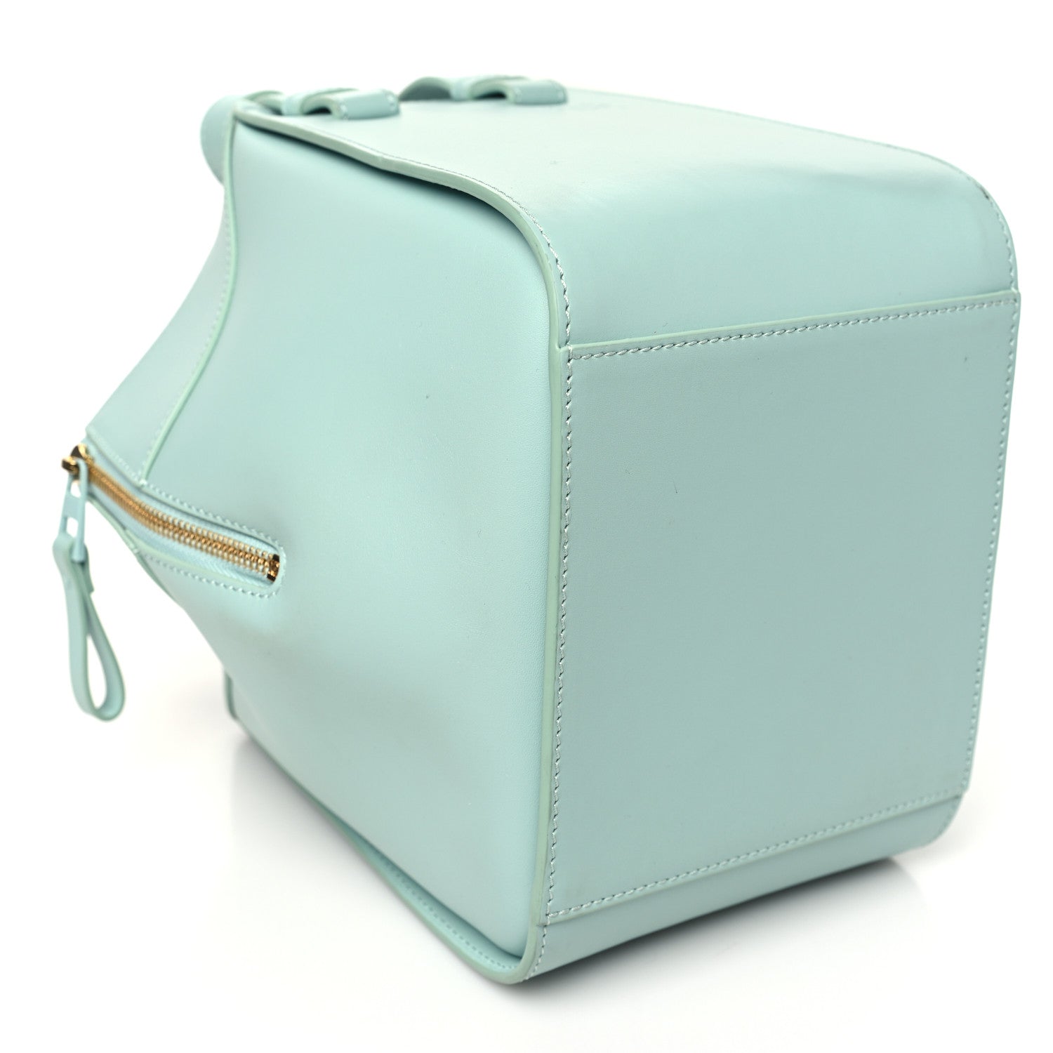 Loewe Satin Calfskin Compact Hammock Shoulder Bag Celadon Glaze 9 of 10