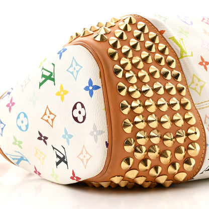Louis Vuitton Monogram Multicolor Chrissie White 8 of 9