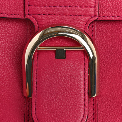 Delvaux Grained Calfskin Mini Brillant Satchel Rose Indien 14 of 14