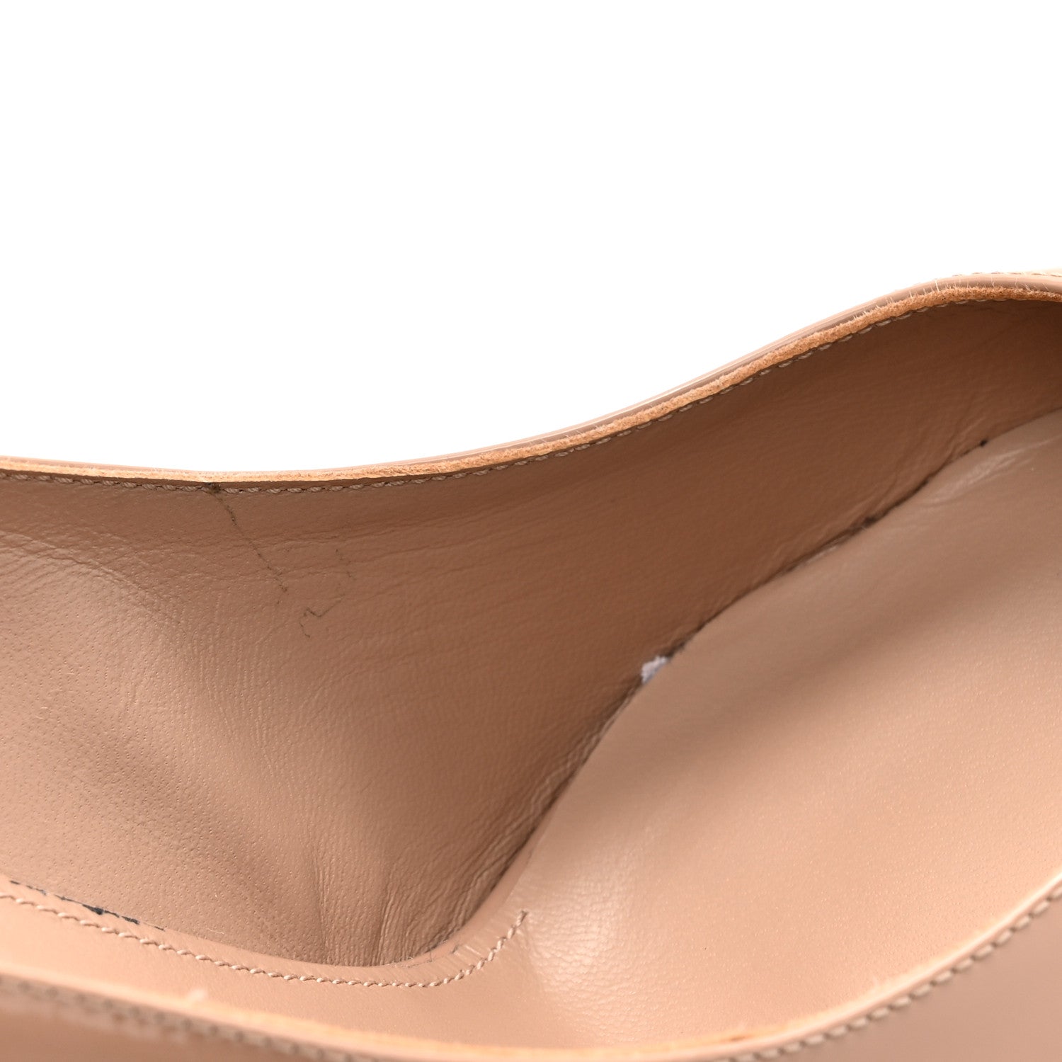 Saint Laurent Patent Anja 105 Pumps 40 Nude 13 of 14