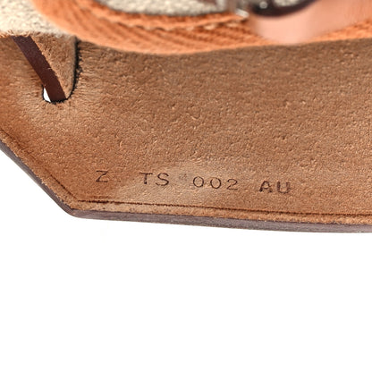 Hermes Military Toile Vache Hunter Herbag Zip Retourne 31 PM Beton Naturel 8 of 11