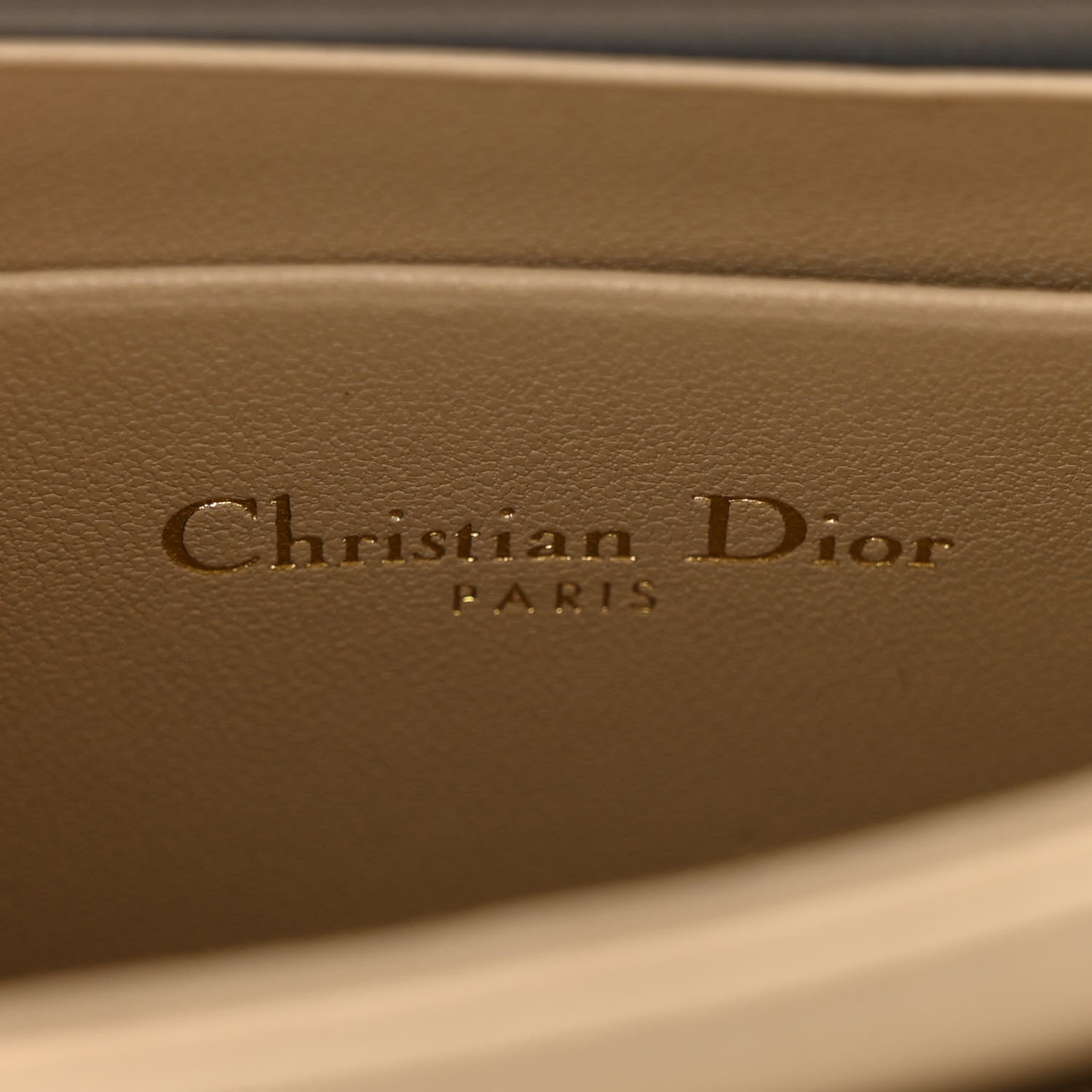 Christian Dior Iridescent Metallic Lambskin Cannage Mini My Dior Top Handle Clutch Gold 6 of 12