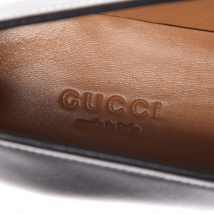 Gucci Calfskin Womens Jordaan Loafers 35.5 Black 5 of 10