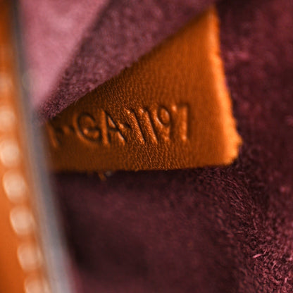 Celine Lambskin Small Soft Cube Satchel Burgundy 7 of 11