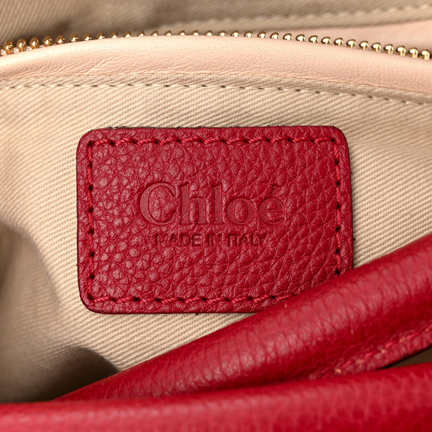 Chloe Calfskin Medium Paraty Acerola 6 of 13