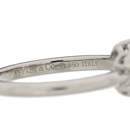 Tiffany Platinum Diamond Aria Open Ring 45 3.25 4 of 6