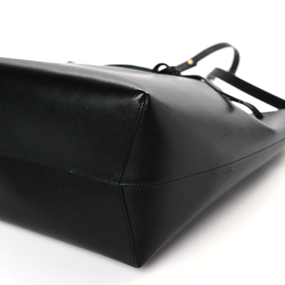 Mansur Gavriel Vegetable Tanned Calfskin Bucket Bag Black Flamma 8 of 8