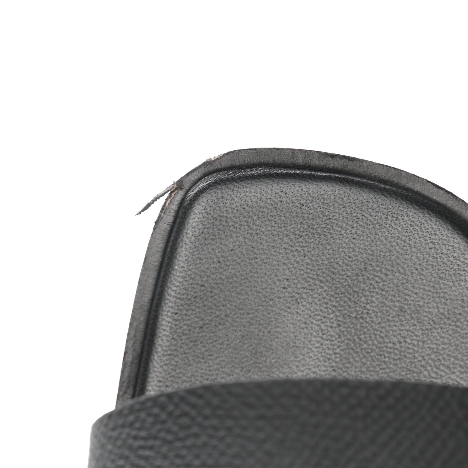 Hermes Calfskin Amore Sandals 38 Black 9 of 11