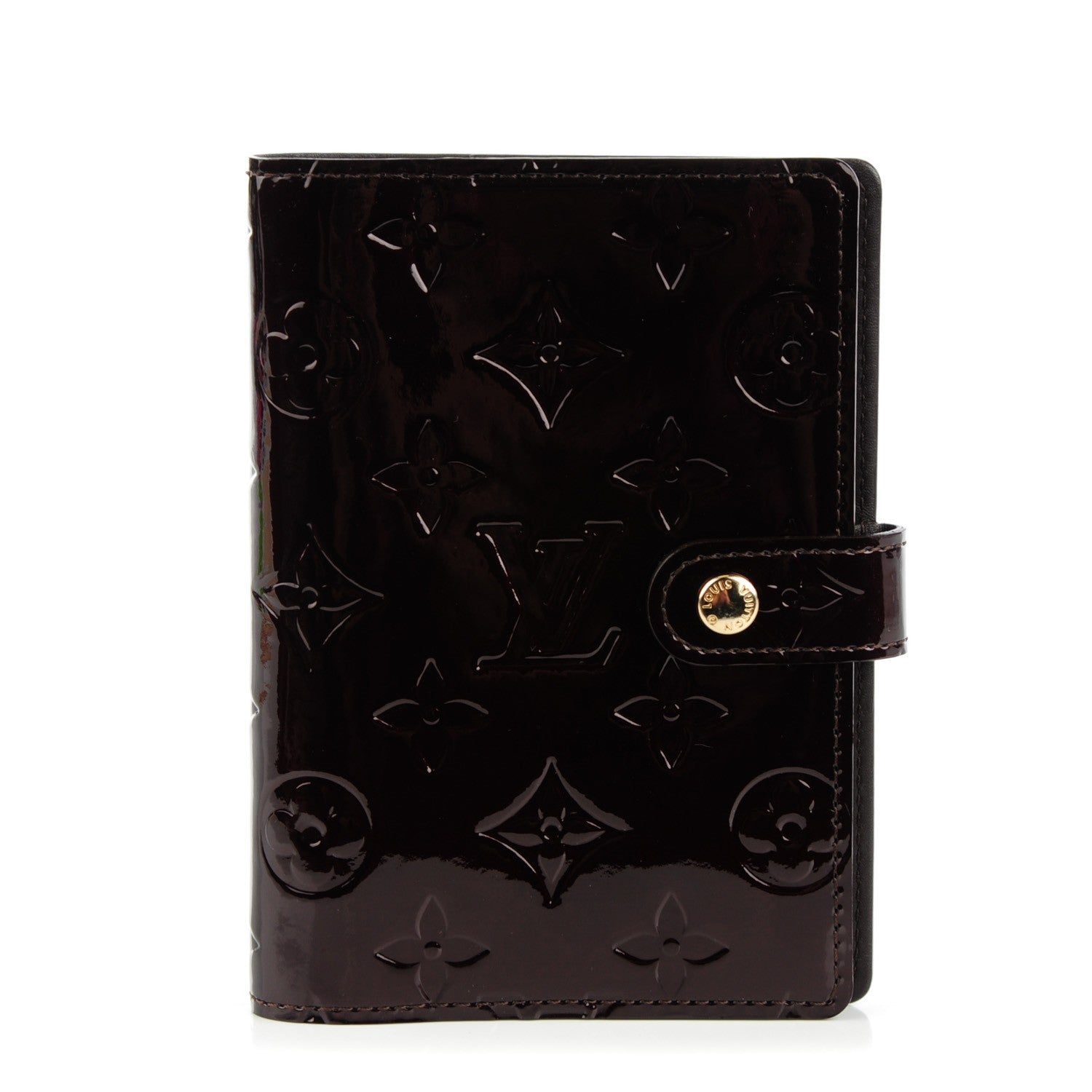 Louis Vuitton Vernis Small Ring Agenda Cover Amarante 1 of 7
