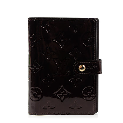 Louis Vuitton Vernis Small Ring Agenda Cover Amarante 1 of 7