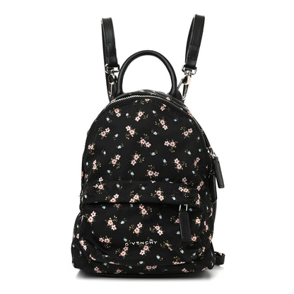 Givenchy Tech Twill Nylon Hibiscus Print Nano Backpack Multicolor 1 of 12