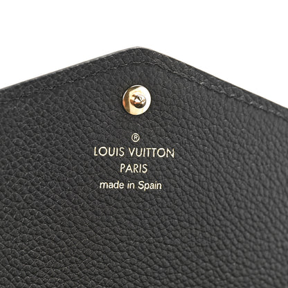 Louis Vuitton Empreinte Sarah Wallet NM Black 6 of 8